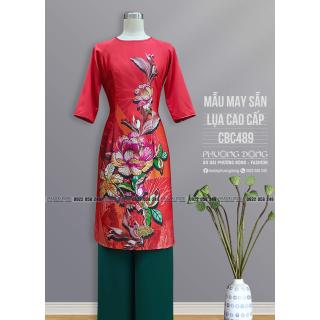 Áo Dài Cách Tân Lụa Cao Cấp CBC489